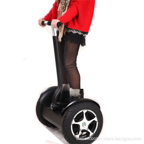 2-wheel Electric Balance Stand-up Trike Motor Scooter, New Design Handle Steering Mechanism